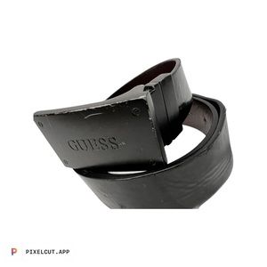 Mens Guess Belt Black 34 waist